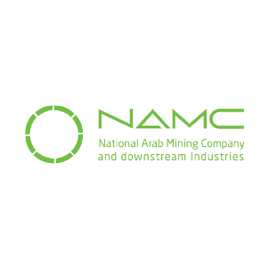 NAMC National Arab Mining Company Logo